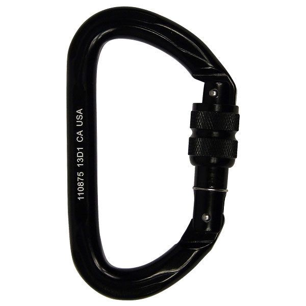 Vapor Screw Gate Locking Carabiner Ace Metal Products