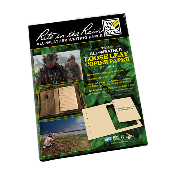 8 1/2" X 11" Standard Copier Paper Tan - Extreme Outfitters