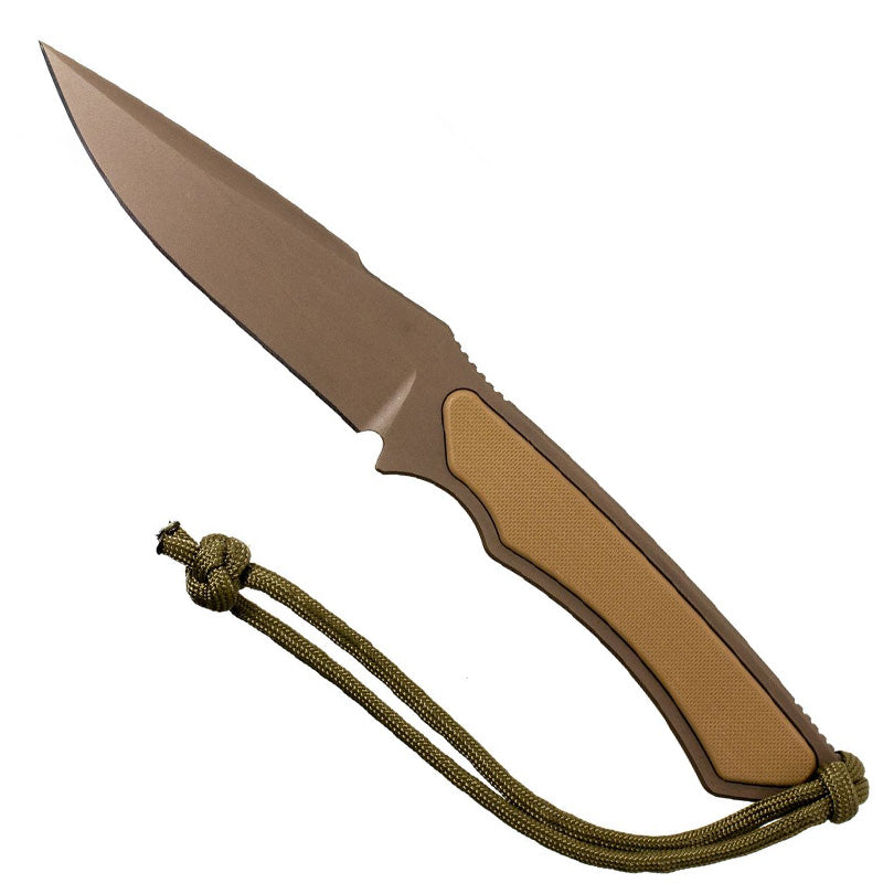 Spartan Blades Phrike - Self-Defense/Utility - FDE Blade - Tan Handle - Tan Nylon Sheath - Extreme Outfitters