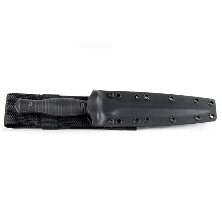 Spartan-George V-14 Dagger - Black Blade - Black Handle - Black Kydex Sheath - Extreme Outfitters