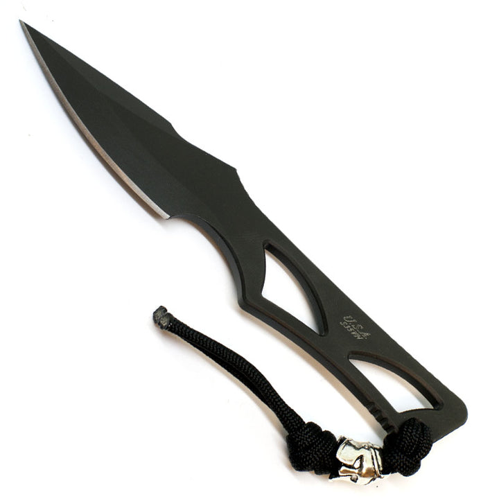 Spartan Blades Enyo - Inside Waist Band / Neck Knife EDC - Black with Black Kydex Sheath - Extreme Outfitters