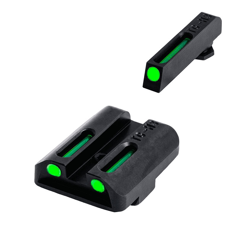 TFO - Tritium Fiber Optic Glock High Set Green Truglo