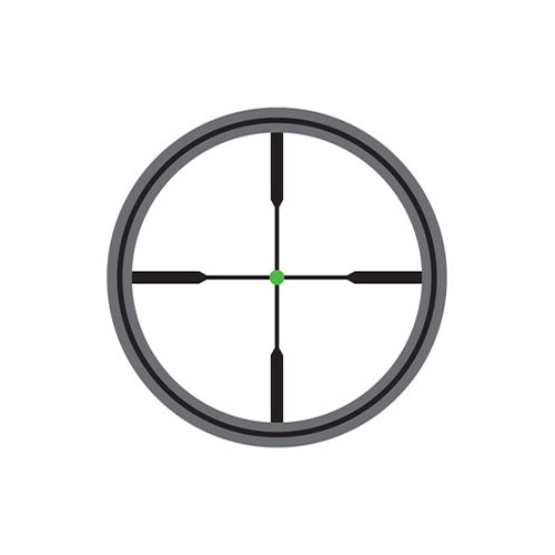 AccuPoint® 2.5-10x56 Riflescope Standard Duplex Crosshair w/ Green Dot Trijicon