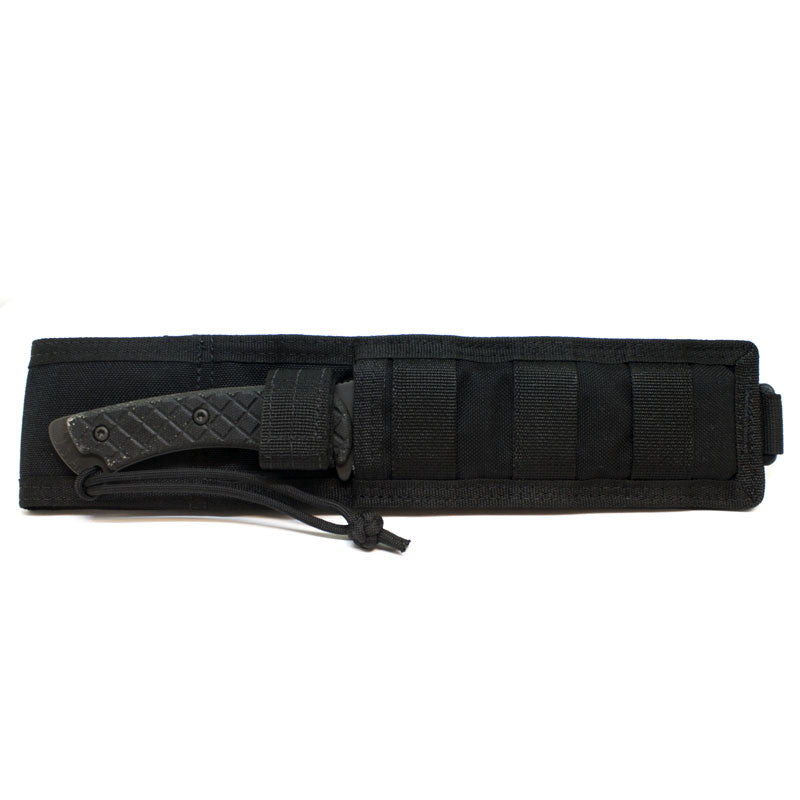 Spartan Blades Horkos - Combat /Utility Knife - Black Blade - Black Handle - Black Nylon Sheath - Extreme Outfitters