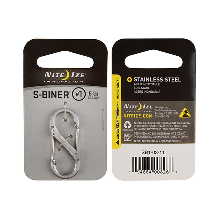 S-Biner #1 - Stainless - Extreme Outfitters