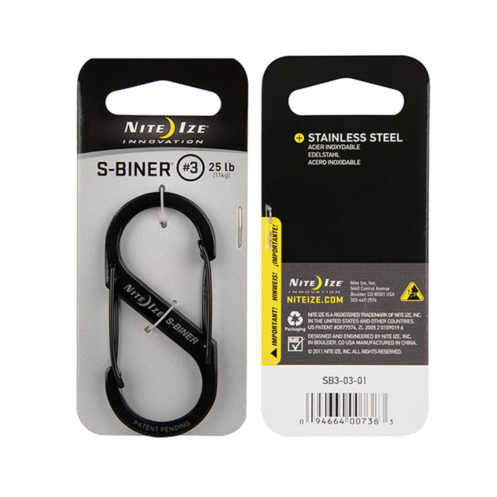 S-Biner #3 - Black - Extreme Outfitters