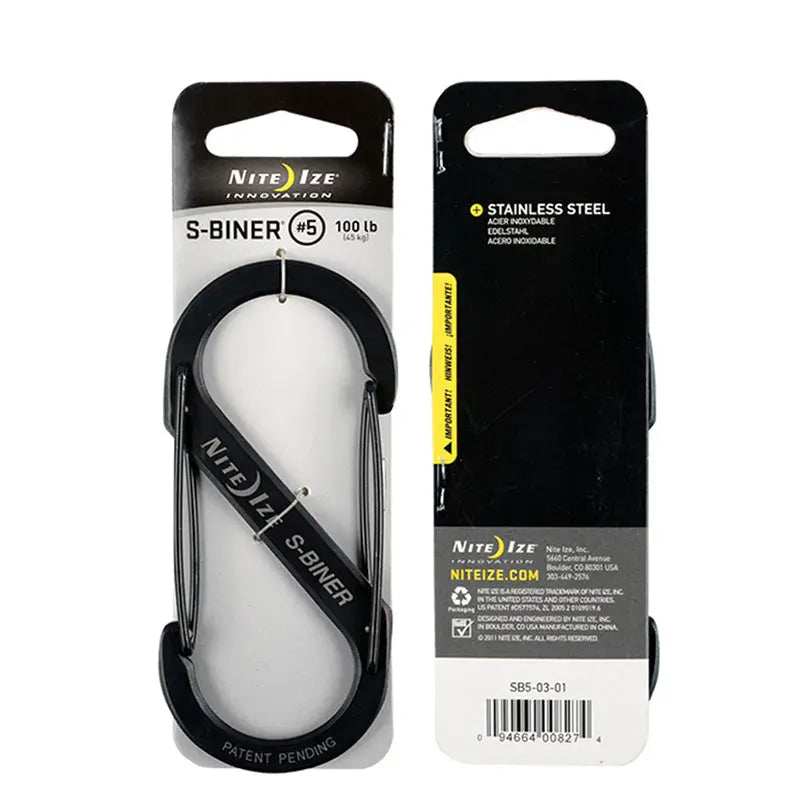 S-Biner #5 - Black - Extreme Outfitters