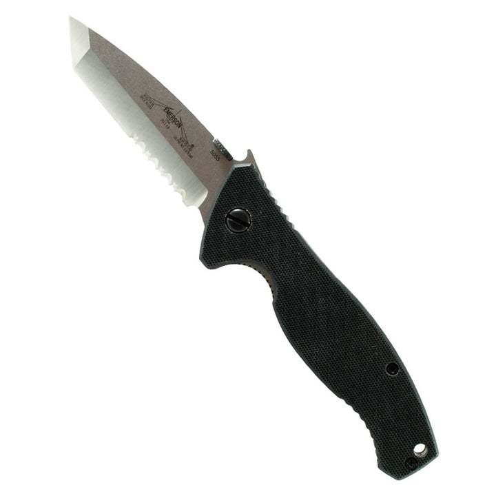 SOCFK - Tanto Point - Stone Wash - Serrated Emerson Knives