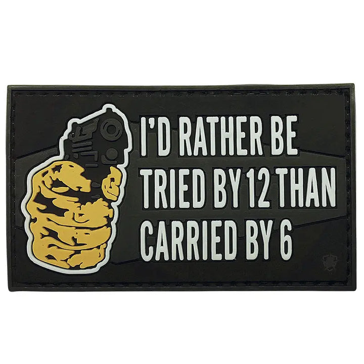 Tried by 12 Morale Patch 5ive Star Gear