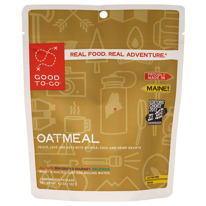 Good To Go Oatmeal - 1 Serving Good To Go Food