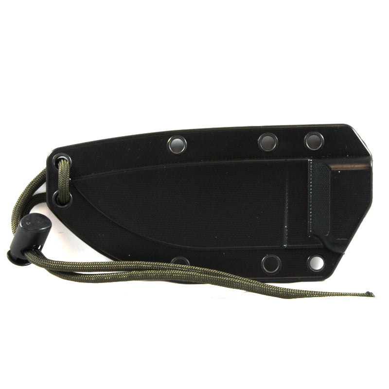 Esee-3MIL - Partial Serrated - Black Blade - Black Sheath with Molle - Extreme Outfitters