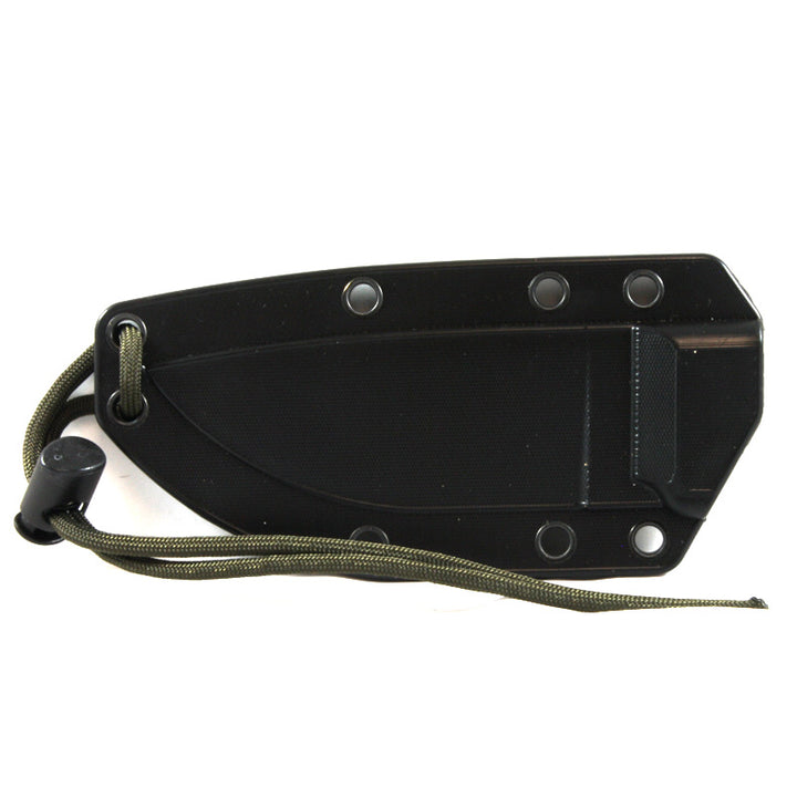 Esee-3MIL - Partial Serrated - Black Blade - Black Sheath with Molle - Extreme Outfitters