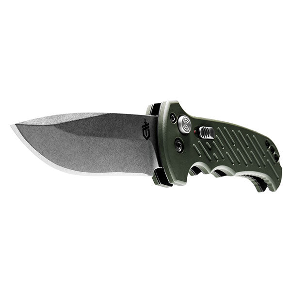 O6 Auto - 10th Anniversary, Drop Point, Plain Edge Gerber