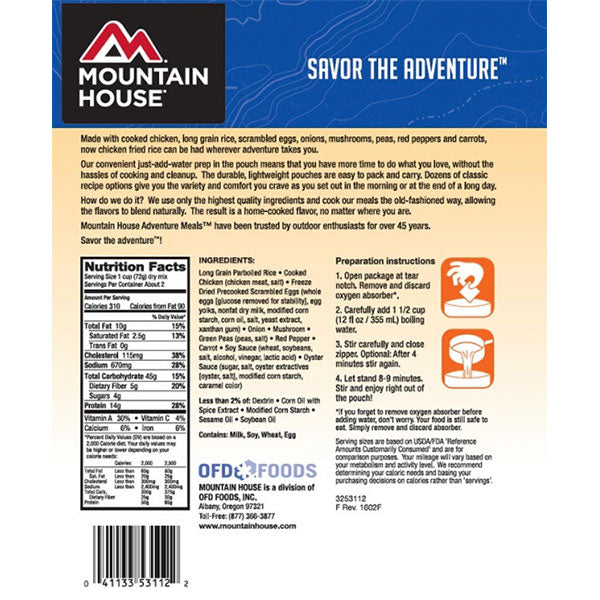 Chicken Fried Rice - Extreme Outfitters