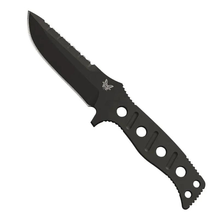 Benchmade 375BK Fixed Adamas Black, Black Sheath Benchmade