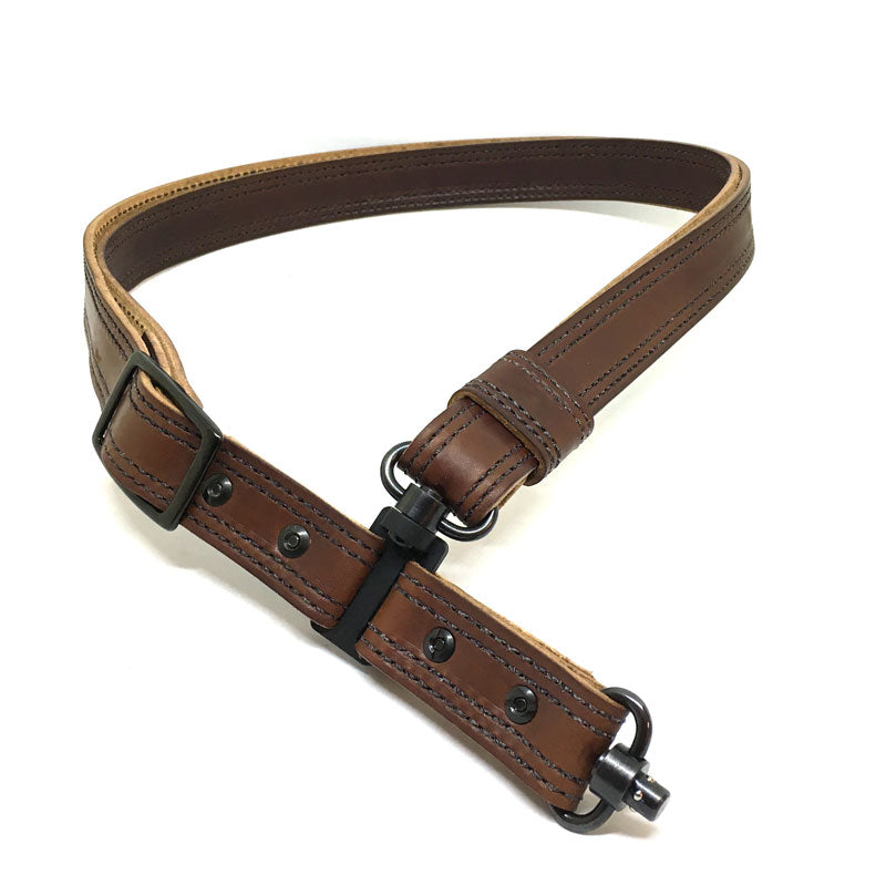 Leather 2 to 1 Sling Push Button QD - Extreme Outfitters