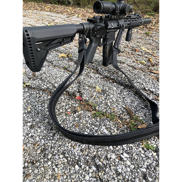 Leather 2 to 1 Sling Push Button QD - Extreme Outfitters