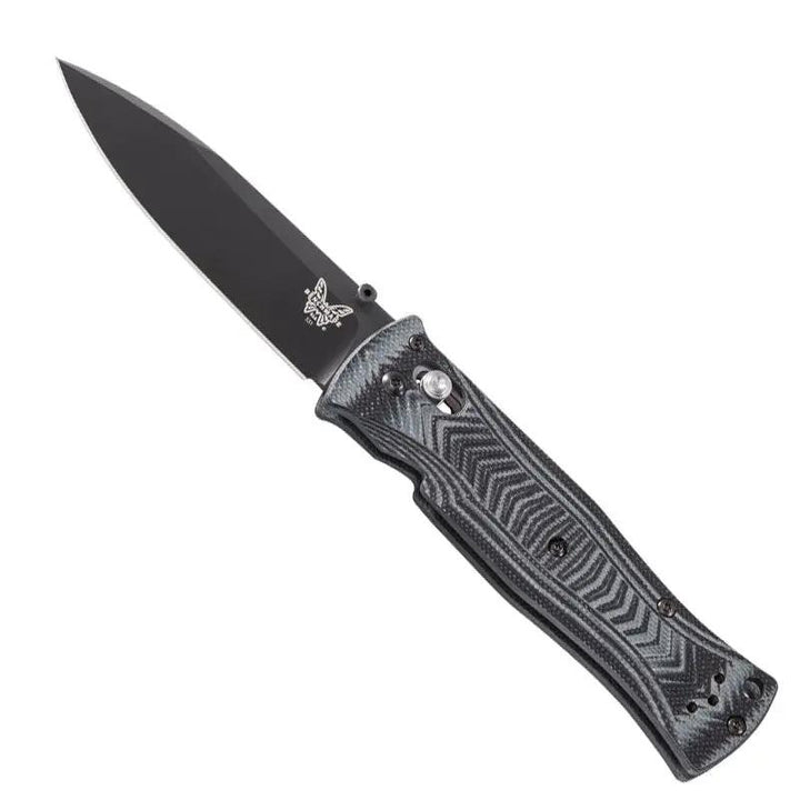 Benchmade 531BK Pardue Axis, Black Drop Point Plain Edge Benchmade