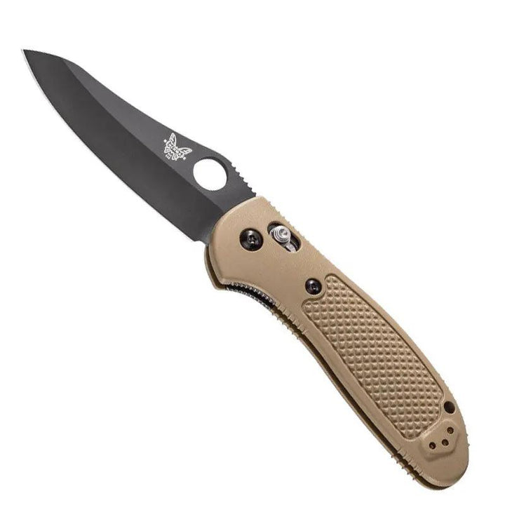Benchmade 550BKGHSN Sand Griptillian Sheepsfoot Black Plain Edge Benchmade