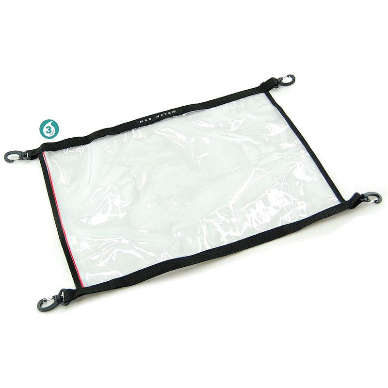 Waterproof Mad Map Case Large, 12" X 18" Mad Water