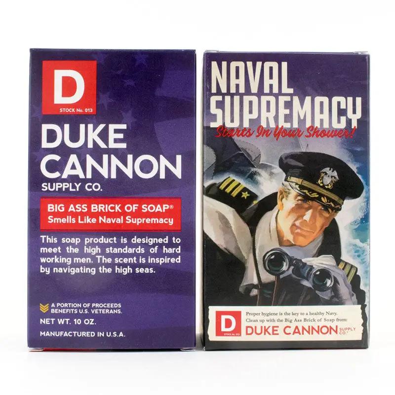 Duke Cannon Big Ass Brick of Soap - Naval Supremacy Duke Cannon