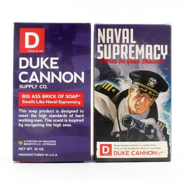Duke Cannon Big Ass Brick of Soap - Naval Supremacy Duke Cannon