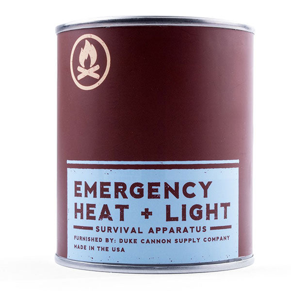 Duke Cannon Emergency Heat + Light: Leaf And Leather Duke Cannon