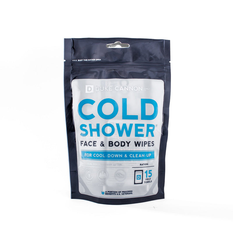 Duke Cannon Cold Shower Cooling Field Towels - 15 Count Duke Cannon
