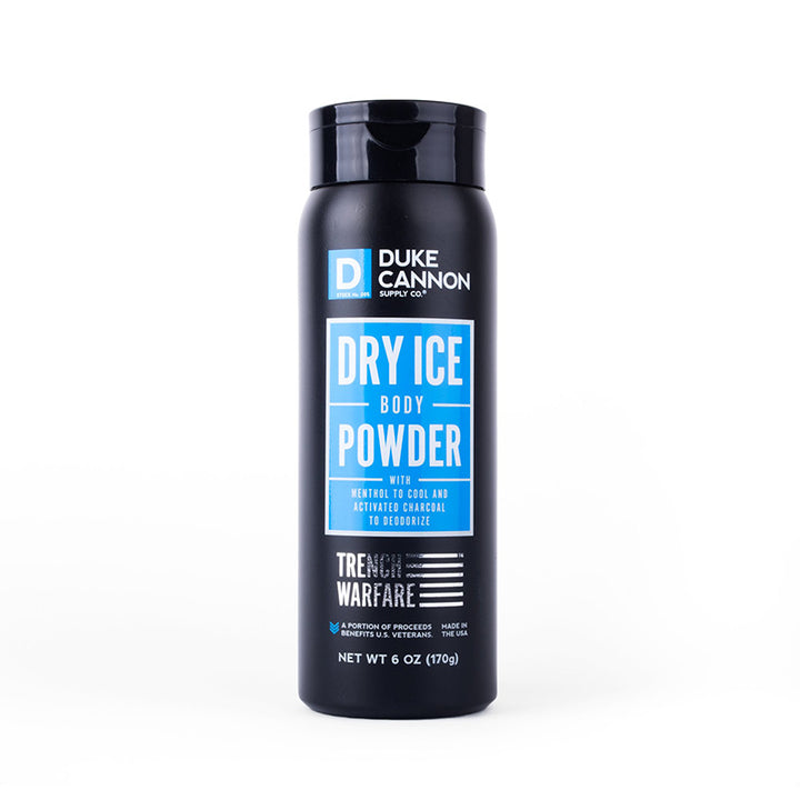 Duke Cannon Trench Warfare Dry Ice Body Powder - Extreme Outfitters