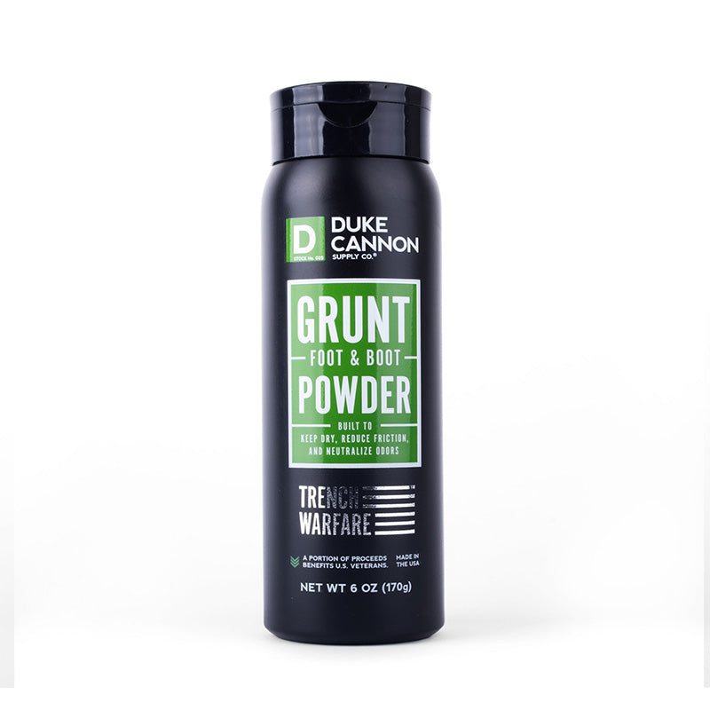 Duke Cannon Grunt Foot and Boot Powder Duke Cannon