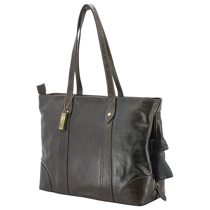 Gaia Leather Shoulder Bag Cameleon