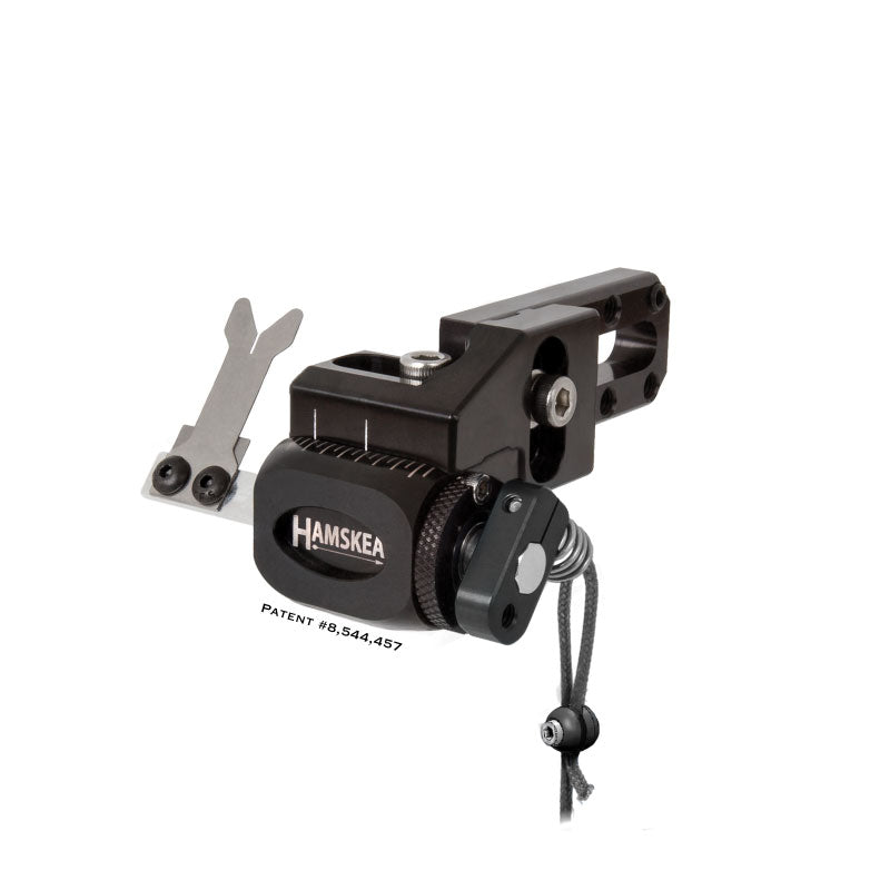 Hamskea Hybrid Target Pro Microtune Arrow Rest Black - Right Hand Hamskea