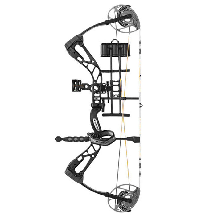 Diamond Edge 320 Black Compound Bow with Package - Right Hand - Extreme Outfitters