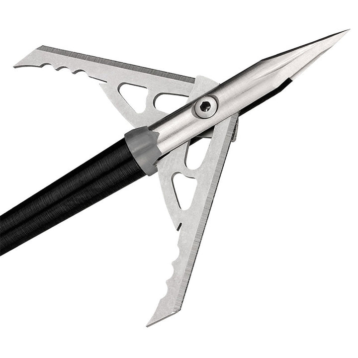 Rage Hypdermic Trypan 100 Grain 2 Blade Expandable Broadhead Rage Broadheads