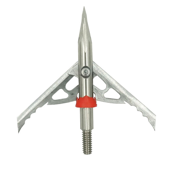 Rage Hypodermic Trypan 2 Blade Crossbow Broadhead 100 Grain Rage Broadheads