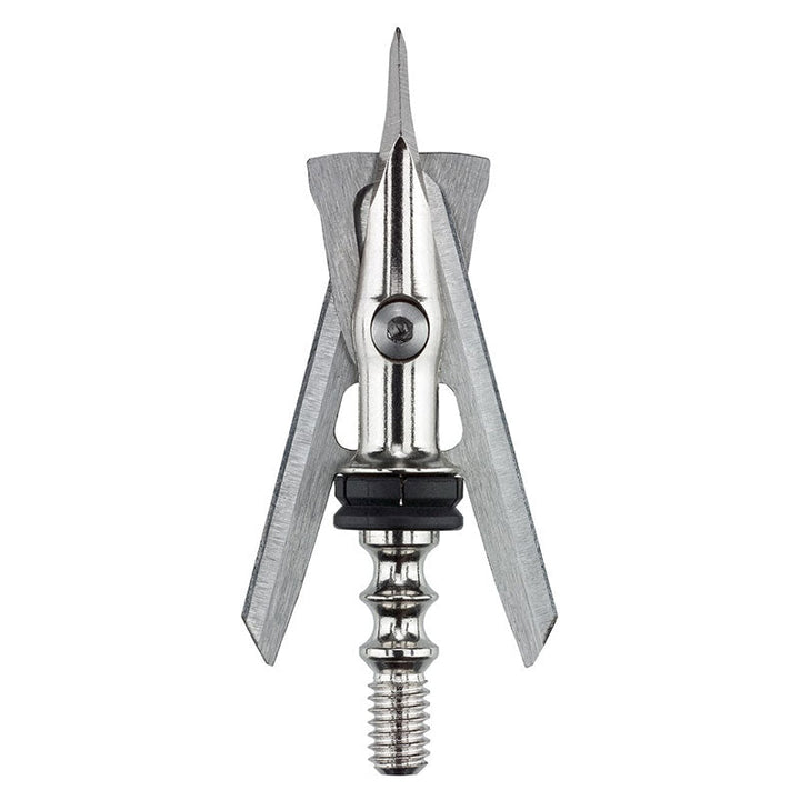 Hypodermic +P 125 Grain 2 Blade Expandable Broadhead 3-Pack Rage Broadheads
