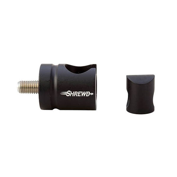 Shrewd Stabilizer Disconnect Matte Black Straight Shrewd Archery
