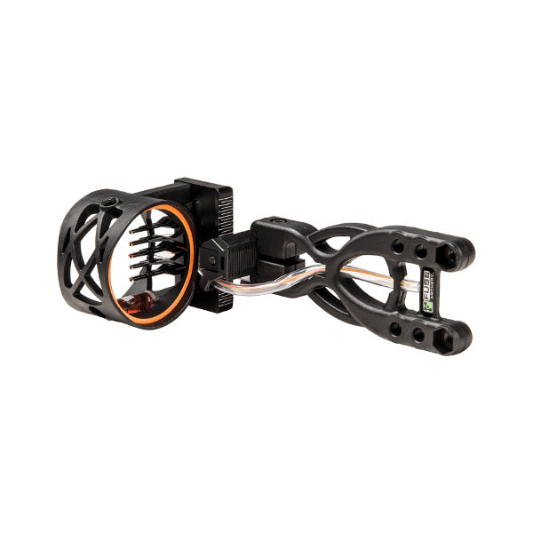 Fuse Archery ProFire Wrap 5 Pin Bow Sight Black Fuse Archery