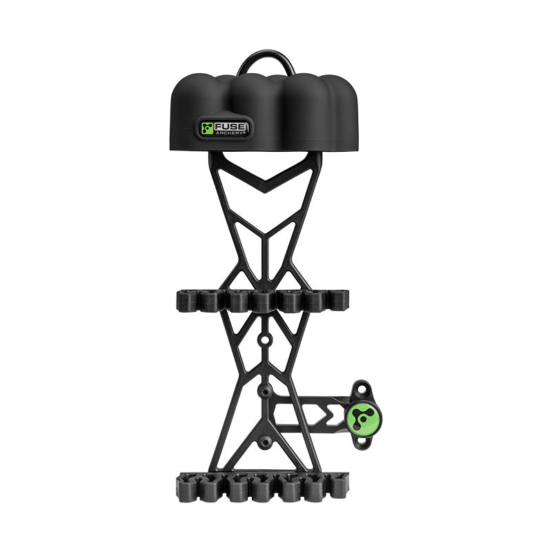 Fuse Archery Maxxis 6 Arrow Quiver Black Out Fuse Archery