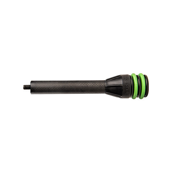Fuse Archery Carbon Torch FX 6" Stabilizer (7.4oz) Blackout Fuse Archery