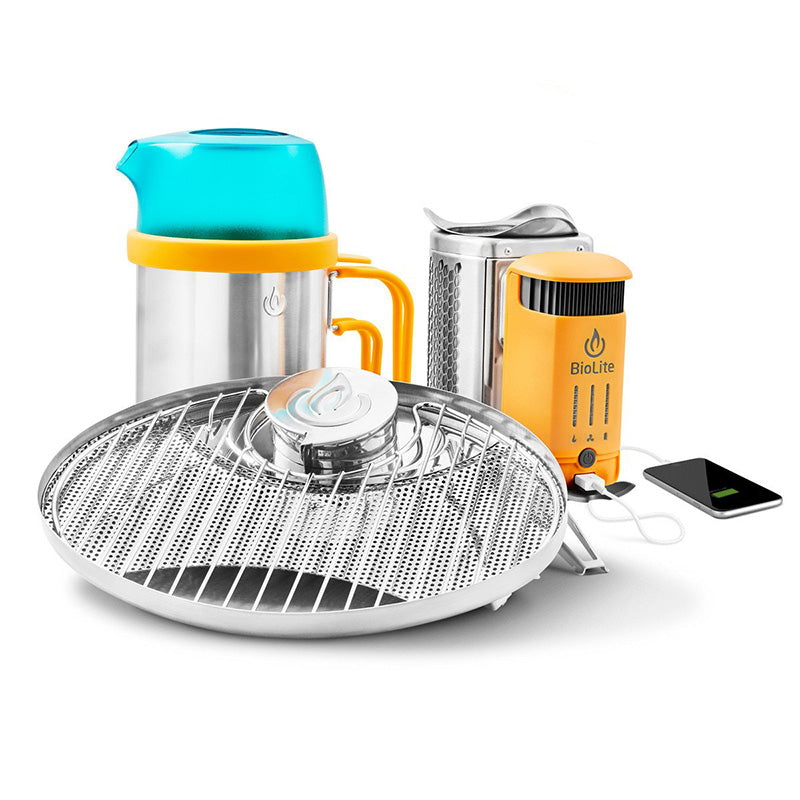 Biolite CampStove 2 Bundle Portable Wood Cooking System BioLite