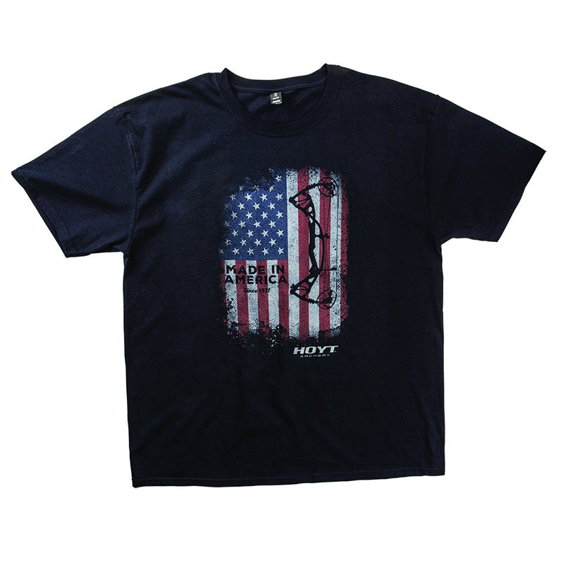 Made in America Hoyt Tee Shirt Hoyt Archery