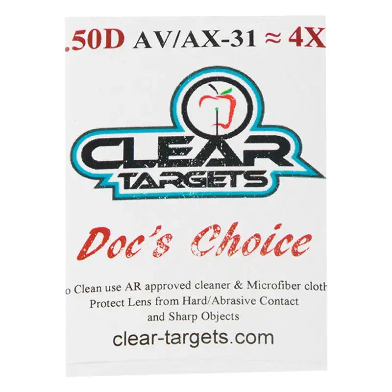 Axcel AV/AX-31 Doc's Choice 4X Lens - Extreme Outfitters