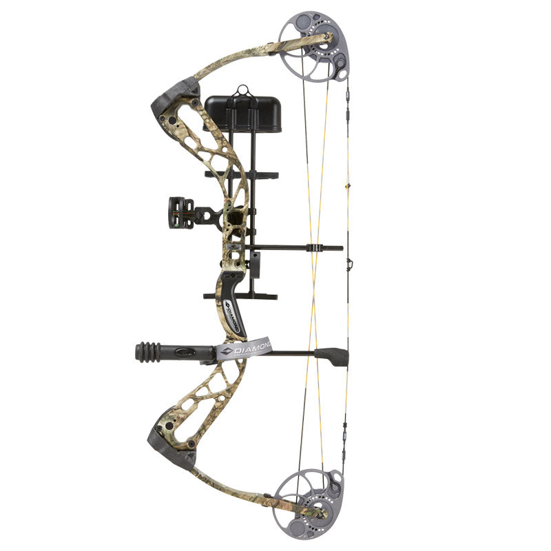 Diamond Edge SB-1 Black Compound Bow with Package - Right Hand Diamond Archery