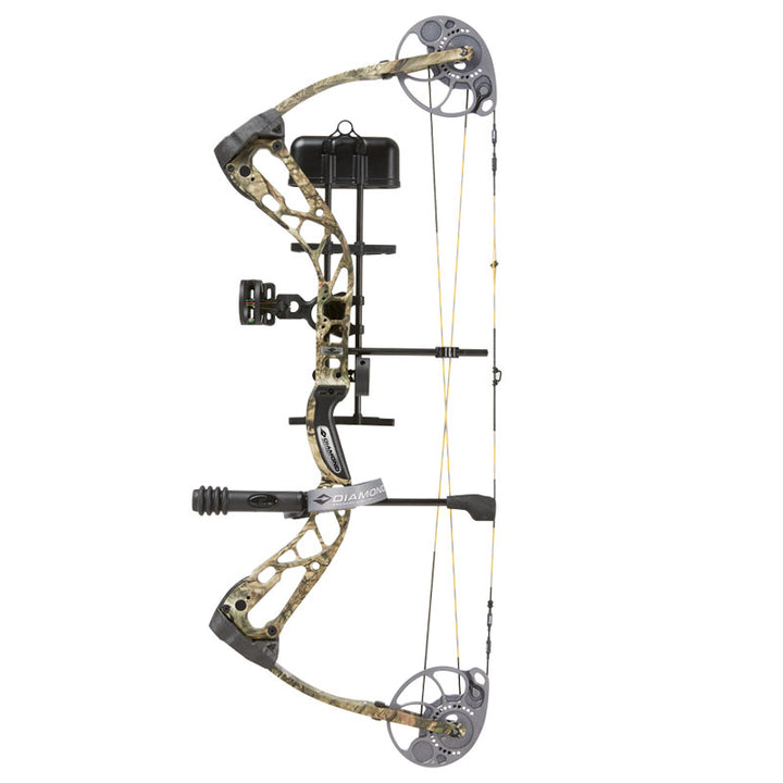 Diamond Edge SB-1 Black Compound Bow with Package - Right Hand Diamond Archery