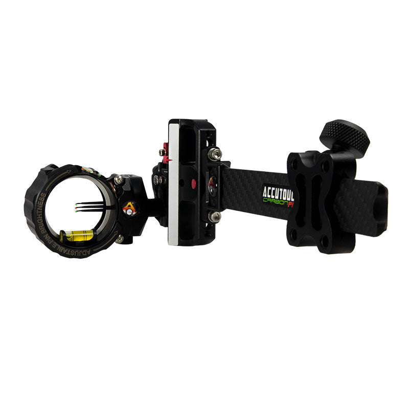 Axcel Accutouch Carbon Pro Sight With Multi-Pin Accustat Scope - 3 Pin .019 - Extreme Outfitters
