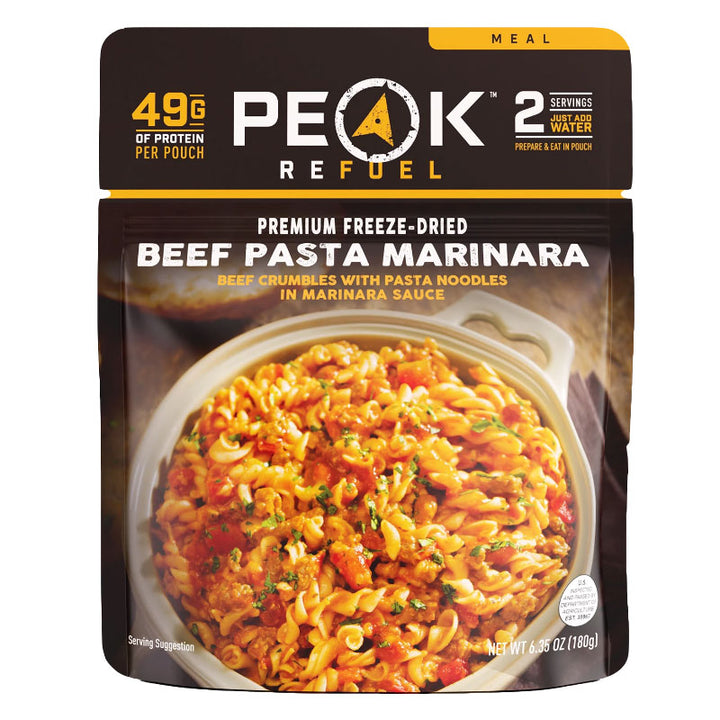 Peak Refuel Beef Pasta Marinara - Extreme Outfitters