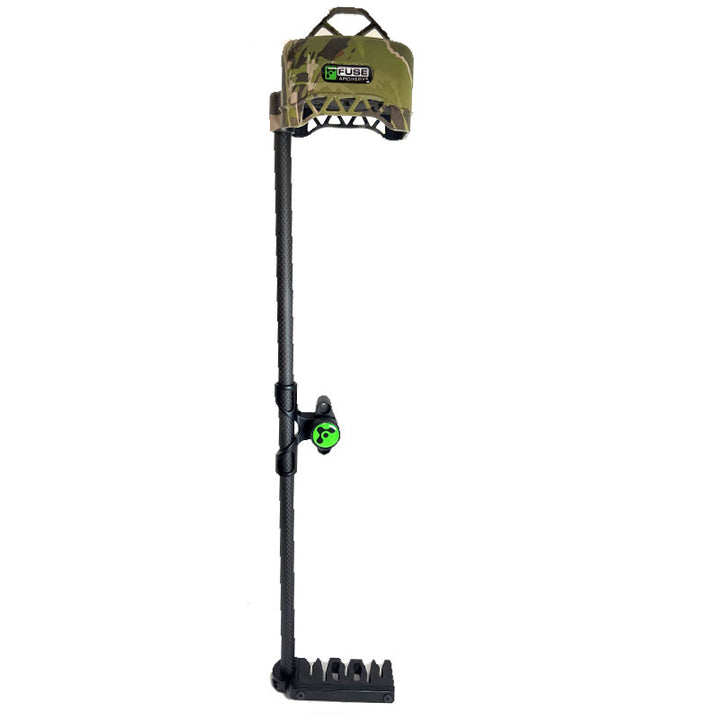 Fuse Archery Carbon Alphalite XL 5 Arrow Quiver Forest Fuse Archery