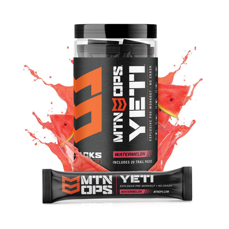 Yeti Trail Packs - Explosive Pre-Workout - Watermelon MTN Ops