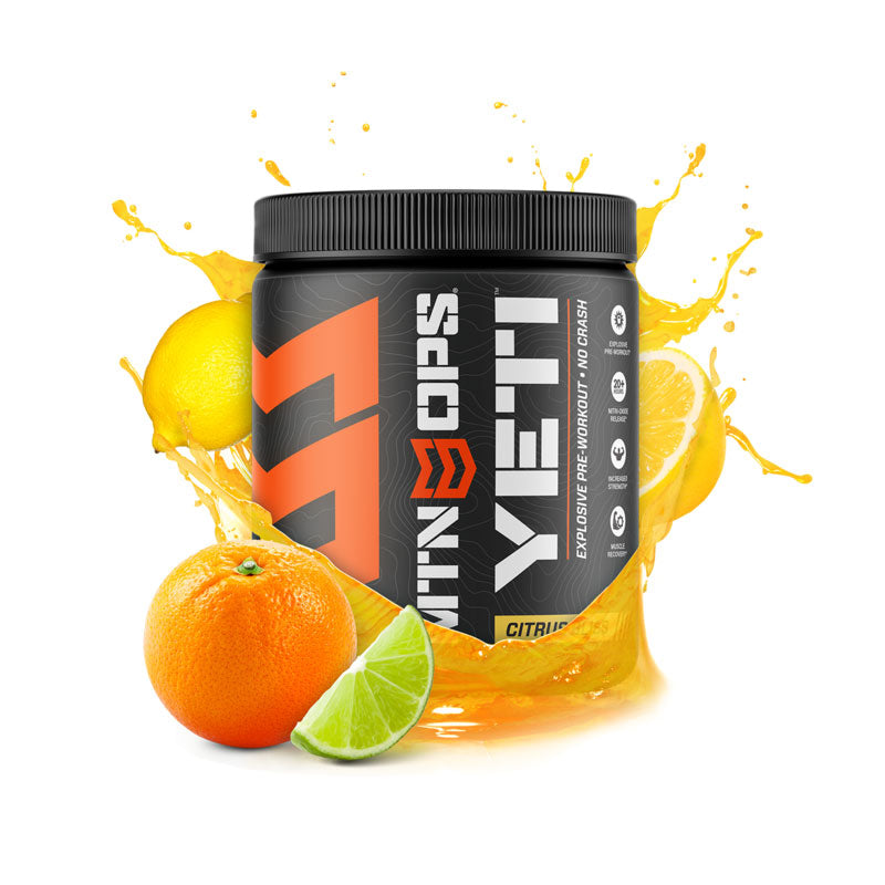 Yeti - Explosive Pre-Workout - Citrus Bliss - Extreme Outfitters
